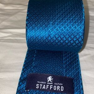 Stafford Teal blue tie